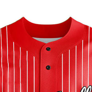 Jersey de Béisbol con Diseño de Logotipo Personalizado a Precio Razonable, Jersey de Béisbol Ligero y Cómodo - Product Image 5