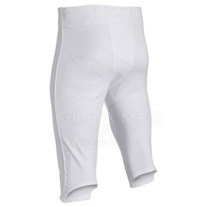 High Strength Breathable Quick Dry Moisture-Wicking American Football Non <b>Padded</b> Pant Reinforced Stitch for <b>Practice</b> - Product Image 2