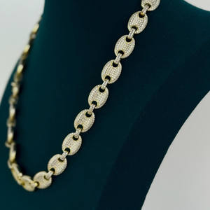 Cadena de Plata de Ley 925 con Diamantes de Moissanita, Estilo Iced Out, Cadena de Lujo para Hombre, Joyería Hip Hop, Regalos de Aniversario para Él - Product Image 3