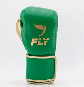 Nouveaux designs de gants de boxe MMA en cuir gris et or avec sangle, personnalisés, professionnels, pour l'entraînement Sanda, légers, à lacets, avec doigts entièrement couverts - Product Image 3