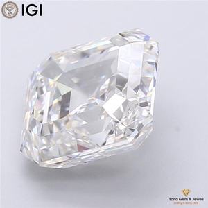 เพชรทรงแอสเชอร์ 3.00 กะรัต พร้อมใบรับรอง IGI สี F ความสะอาด VS1 เพชร CVD ผลิตในห้องปฏิบัติการ สำหรับเครื่องประดับดีไซเนอร์ - Product Image 6