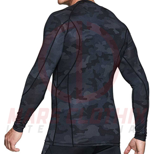 Best Selling Product Quick Dry Comfortable <b>Men</b> Rash Guard High Performance <b>Compression</b> Wear <b>Men</b> Rash Guard - Product Image 3