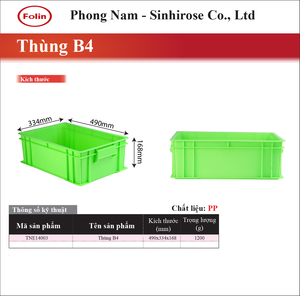 Bac de rangement en plastique rectangulaire vert empilable en PP pour usage domestique - Product Image 6