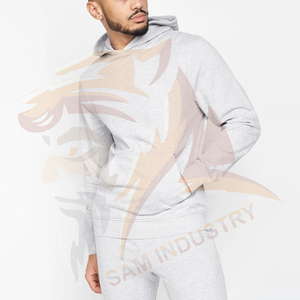 Survêtements décontractés de haute qualité pour hommes, nouvelle arrivée, 100% coton, ensemble de survêtements de style pull pour hommes - Product Image 6