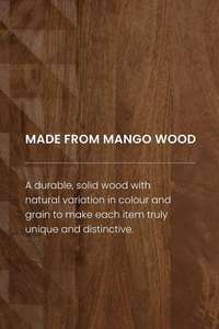 Mueble Bar Moderno de Mediados de Siglo con Incrustaciones Geométricas de Madera de Mango - Product Image 4