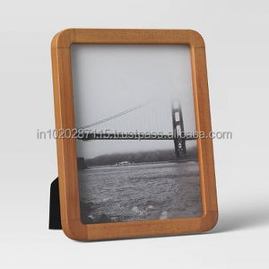 Marco de fotos de madera simple para decoración diaria, exhibición en pared o mesa, estilo natural y limpio, regalo para bodas, aniversarios, cumpleaños. - Product Image 2