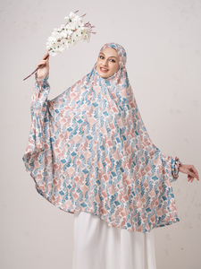 2026 New Ombre Olive Print Lightweight Breathable Quick Dry Long <b>Hijab</b> for Muslim Women Accept Custom High Quality - Product Image 6