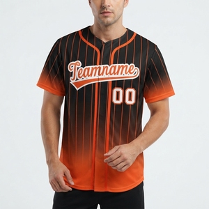 Nouveau design 2026 – Maillot de baseball et de softball personnalisé, confortable, à séchage rapide et respirant pour homme - Product Image 2