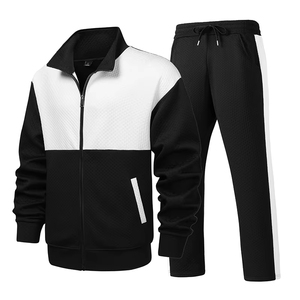 Conjunto Deportivo Personalizado con Logotipo, Unisex, para Adultos, 100% Poliéster, Secado Rápido, Ropa Deportiva de Primavera, Manga Larga, Cierre con Cordón, Transferencia Térmica - Product Image 1