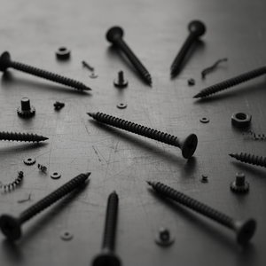 Tornillos para Paneles de Yeso de Acero al Carbono Métricos/Pulgadas Hechos en Vietnam - Certificación BIS Calidad Clase 8.8 Marca PDC Acabado Fosfatado para Exportación - Product Image 2