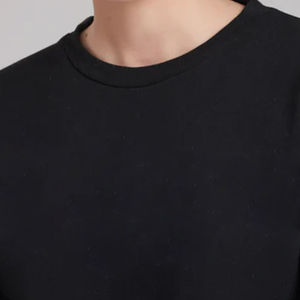 Sweat-shirt pour femme 100% coton, couleur unie, écologique, respirant, coupe ajustée, pull d'hiver - Product Image 6