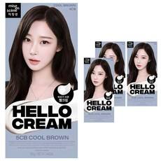 Mise-en-scene Nuovo Set Tinta per Capelli Hello Cream 4 Pezzi - Marrone Freddo con Sconto - Product Image 1