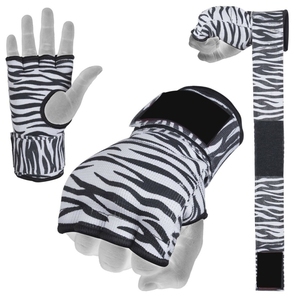 Sublimated <b>printed</b> gel easy Hand Wraps & boxing Inner <b>Gloves</b> <b>leopard</b> tiger snake donkey customized - Product Image 1