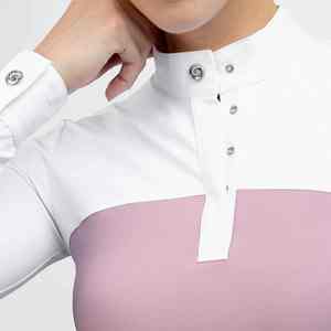 เสื้อขี่ม้าผู้หญิงแบบสกินนี่ฟิต ระบายอากาศได้ดี คุณภาพเยี่ยม แห้งเร็ว กระชับรูปร่าง เหมาะสำหรับการแข่งขัน - Product Image 2