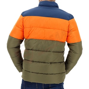 Nouvelle conception, veste d'hiver chaude et tendance, respirante, à blocs de couleur, imperméable, patchwork, doudoune d'extérieur - Product Image 2