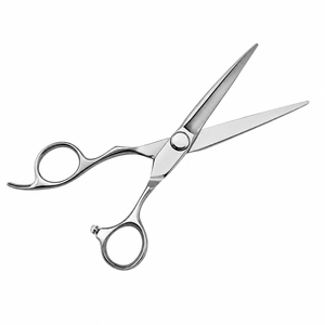 Hair Cutting Scissors for Hairstylist Hairdresser, Professional <b>Barber</b> Shears with Razor-Sharp <b>Blades</b> & Cobalt Alloy Steel - Product Image 6