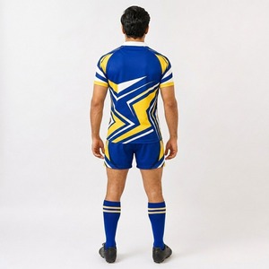 Uniforme de Rugby Ligero de Alto Rendimiento, Ropa Deportiva Profesional de Secado Rápido y Transpirable, Uniforme de Rugby de Construcción Cómoda - Product Image 2