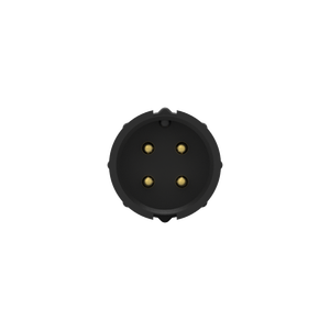 Connecteur étanche IP67 de 10A, taille B, 4 broches, moulé avec câble, en laiton - Product Image 4