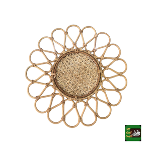 Rattan <b>Placemat</b> Vietnam Origin Handcrafted Eco Friendly Fiber Pad For Hotel Restaurant Food Table Decoration - Product Image 3