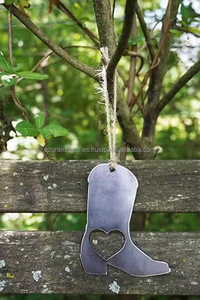 Decoración árbol colgante estrella ornamento aluminio Material plata Color Navidad producto - Product Image 4