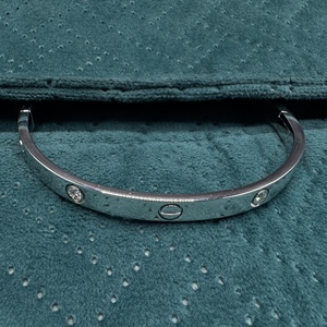 IGI Certified PT950 Platinum Lab-Grown Diamond Screw <b>Bangle</b> Bracelet 0.46 CT Minimalist Luxury Unisex Wedding Jewelry - Product Image 4
