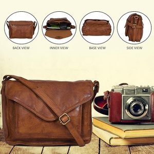 Bolsos de Mano de Cuero Genuino para Mujer, Elegantes y Versátiles, Bolsos Cruzados, Bolsos Tote, Explora la Variedad de Bolsos de Mano para Mujer - Product Image 6