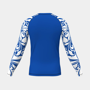 Custom Eco-Friendly Unisex Long Sleeve MMA BJJ Rash Guard Active Wear | <b>Professional</b> Compression Sportswear Spandex/Polyester - Product Image 3