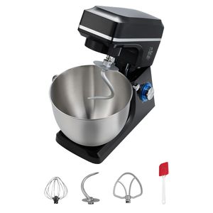 Batidora de Pedestal de 660W con 6 Velocidades y 8.3QT de Capacidad, Tazón de Acero Inoxidable, Gancho para Masa y Batidor de Varillas para Hornear, Certificación GS - Product Image 1