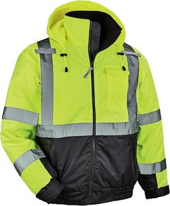 Chaquetas reflectantes de seguridad para la construcción, mezcla de algodón - Product Image 1