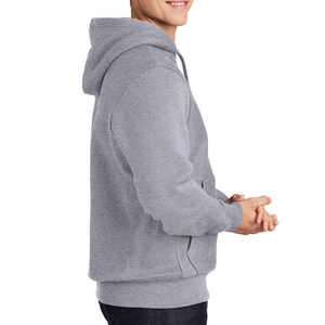 เสื้อฮู้ดดี้ผู้ชายสีพื้นแบบสวมใส่สบายๆ รุ่น Undefined สำหรับขาย ปี 2025 - Product Image 6