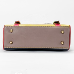 Elegante bolso de mensajero con cremallera de cuero reciclado Vintage para mujer Forro de algodón de moda único estampado de animales portátil para invierno verano - Product Image 5