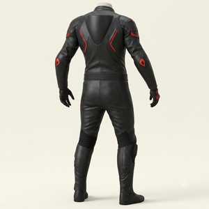 Traje de Motocicleta de PU con Logo de Batman, Manga Larga, Unisex, Resistente al Viento, de Secado Rápido, Impermeable, para Todas las Estaciones, Ropa de Carreras - Product Image 2