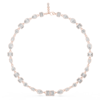 Collar con Colgante de Moissanita, Plata 925, Chapado en Oro, Cadena de Eslabones, Corte Brillante, Estilo Clásico, Certificado, Regalo de Lujo para Bodas y Fiestas