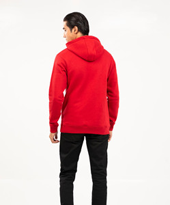 Sudadera con Capucha Roja Premium para Hombre, con Capucha Ajustable, Interior de Felpa Suave, Mangas Largas, Bolsillos Delanteros, Ropa Casual de Calle - Product Image 2