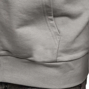 Sudadera con Capucha y Cierre para Hombre, Color Gris, Manga Raglán, Estilo Casual, Corte Regular, Material de Algodón French Terry, Estilo Otoñal - Product Image 3