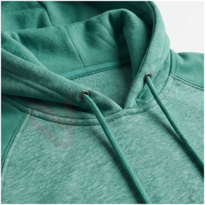 Conjunto Deportivo con Capucha Verde para Hombre, Manga Larga, Color Sólido, Transpirable, Corte Regular, Ropa Casual de Otoño - Product Image 4