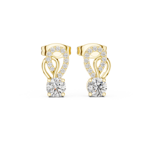 Top Selling Luxury Diamond <b>Earrings</b> for Women <b>Fine</b> Jewelry Suitable for Wedding Engagement Anniversary and Special Occasion Wear - Product Image 1