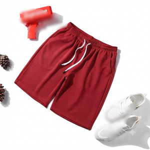 High Quality Breathable Double <b>Layer</b> Polyester Spandex Thin Gym Running Shorts Drawstring Closure <b>Mid</b> Waist for Men Yoga Sport - Product Image 5