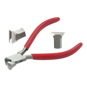 End Cutter/<b>Top</b> Cutter Total Length 115mm Double Pointed Ends Without Spring & <b>PVC</b> Handles Jewelry Making Wire Cutting Plier - Product Image 1