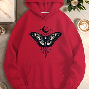 Sweat-shirts décontractés pour femmes en tricot imprimé avec des motifs complexes d'ormeaux et de lunes - Product Image 3