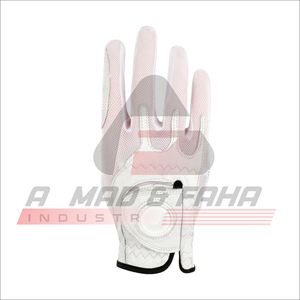ถุงมือกอล์ฟ PRIMUS GOLF สำหรับทุกเพศ  โลโก้สั่งทำได้  ยืดหยุ่นสูง ระบายอากาศดี  หนัง Cabretta คุณภาพพรีเมียม สีขาว - Product Image 4