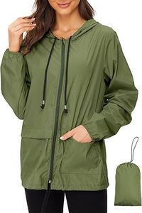 OEM Color Block Windbreaker Jacket Manufacturer Women's Lightweight Sports Windbreaker Jacket Waterproof Hooded Windbreaker - Product Image 4
