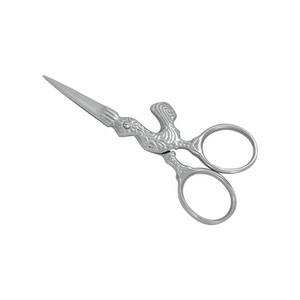 Professional Stainless Steel Right-<b>Handed</b> Straight Blade Cuticle Scissors Fine Tip Precision <b>Nail</b> Cuticle Trimmer for Manicure - Product Image 3