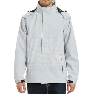 <b>Lightweight</b> Outdoor <b>Rain</b> <b>Jacket</b> Breathable Fabric <b>Rain</b> <b>Jacket</b> Quality Finish <b>Rain</b> <b>Jacket</b> For All Weather - Product Image 2