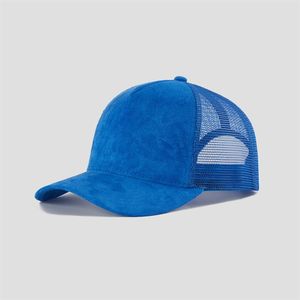 Custom Trucker Caps Wholesale Mesh Snapback Hats With Woven <b>Patch</b> 6 Panel Adjustable Baseball Cap For Outdoor Retail Collections - Product Image 4
