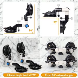 Outil de pose de comptoir professionnel noir 3-en-1 réglable (90-270 degrés) avec ventouse pour nivellement et jonction des joints - Product Image 2