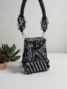 Bolso de Mano de Lujo Bohemio de Verano para Mujer, de Cuero PU con Cremallera, Portátil, con Diseño a Cuadros, para Cosméticos, Servilletas, Dinero y Viajes - Product Image 2