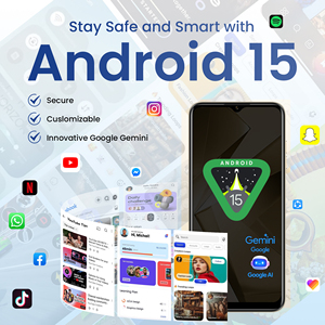 Smartphone LAGENIO A10 4+64GB 5150mAh Cámara Principal de 13MP Android 15.0 Desbloqueo Facial y por Huella Dactilar Ahorro de Energía Mejorado - Product Image 2