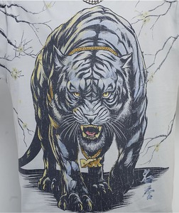 Camiseta Oversize Holgada para Hombre con Hombros Caídos y Costuras en Contraste, de Algodón, Manga Corta, Estilo Casual Urbano - Product Image 3