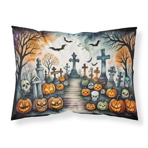 Day Dead Spooky Halloween Standard Taie d'oreiller Léger Super Doux Facile d'entretien Décoratif Oeuvre Coussin Cas - Product Image 1